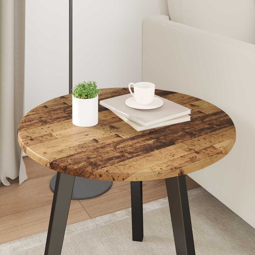 Tischplatte Altholz 50 x 50 x 1,5 cm Holzwerkstoff